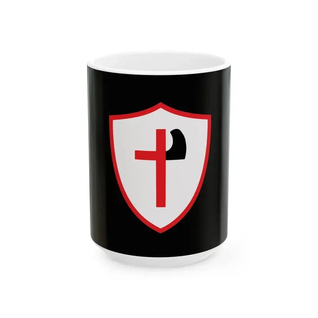 Flag of Frontal Action (Italy) White Coffee Mug 15oz - Go Mug Yourself