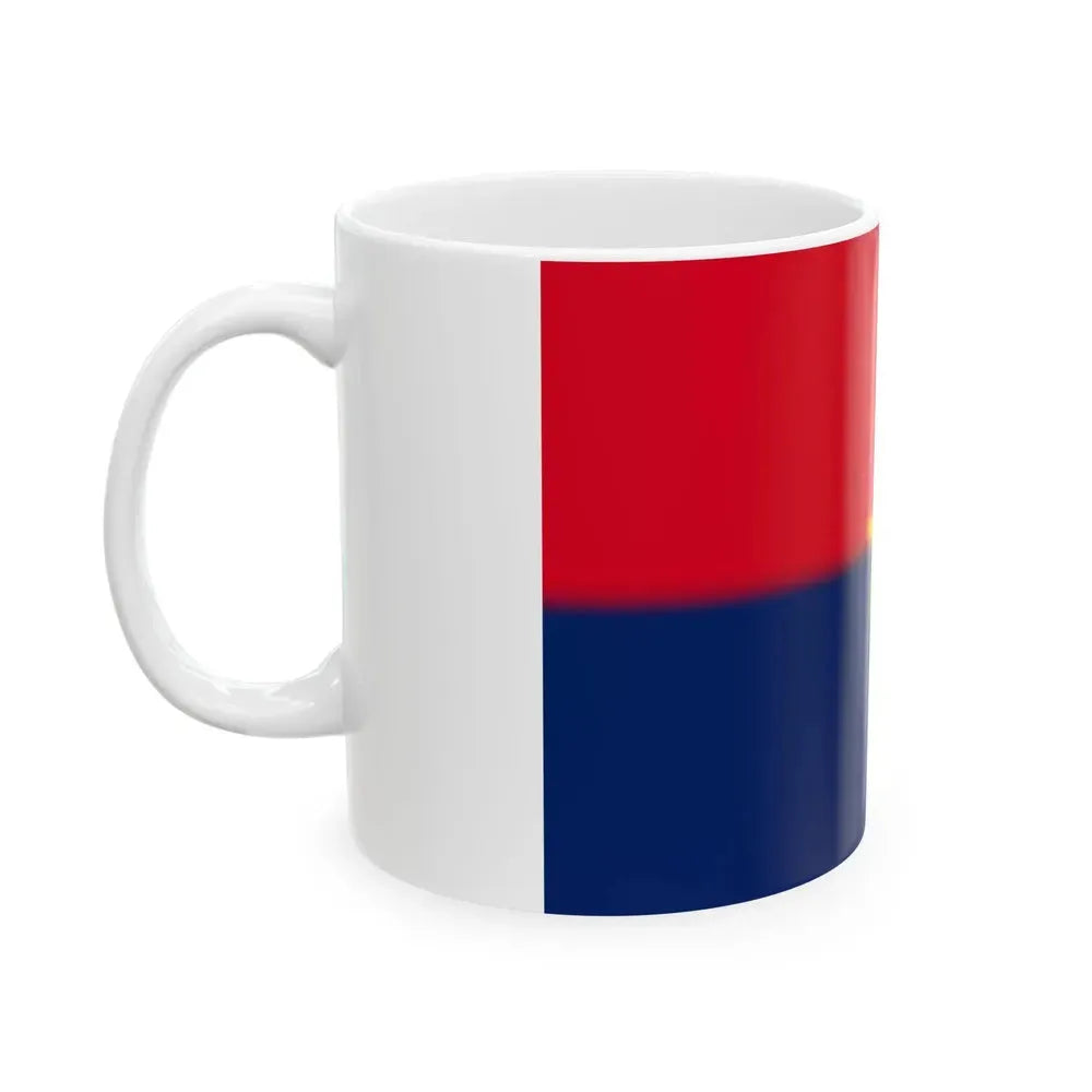 Flag of Fujian Peoples Government (China) White Coffee Mug - Go Mug Yourself