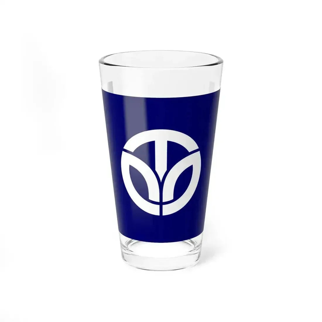 Flag of Fukui Prefecture Japan - Pint Glass 16oz 16oz - Go Mug Yourself