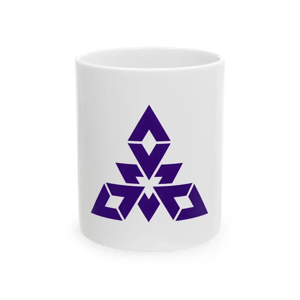 Flag of Fukuoka City Japan - White Coffee Mug 11oz - Go Mug Yourself