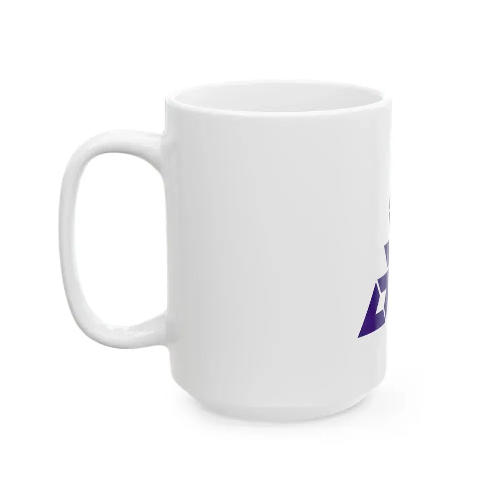 Flag of Fukuoka City Japan - White Coffee Mug - Go Mug Yourself