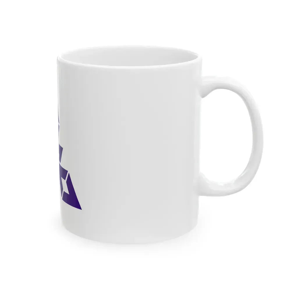 Flag of Fukuoka City Japan - White Coffee Mug - Go Mug Yourself