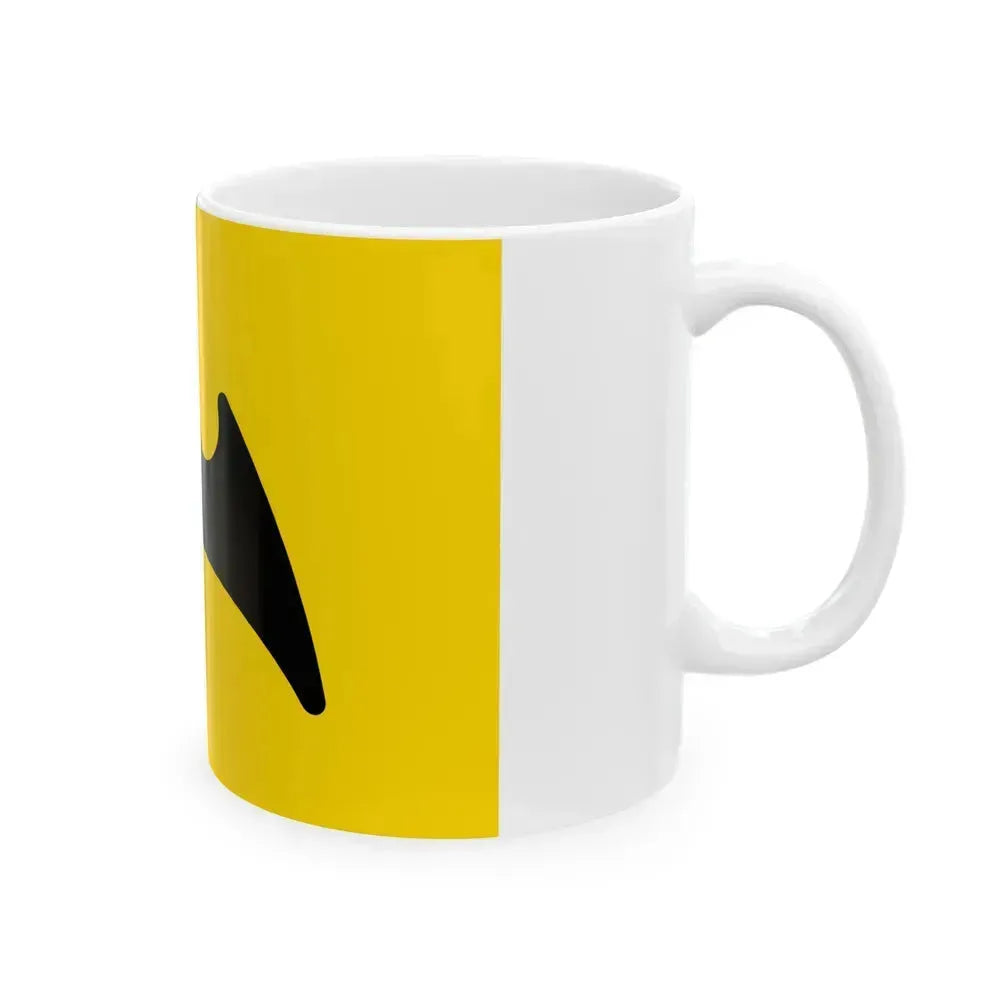 Flag of Fukuyama Hiroshima Japan - White Coffee Mug - Go Mug Yourself