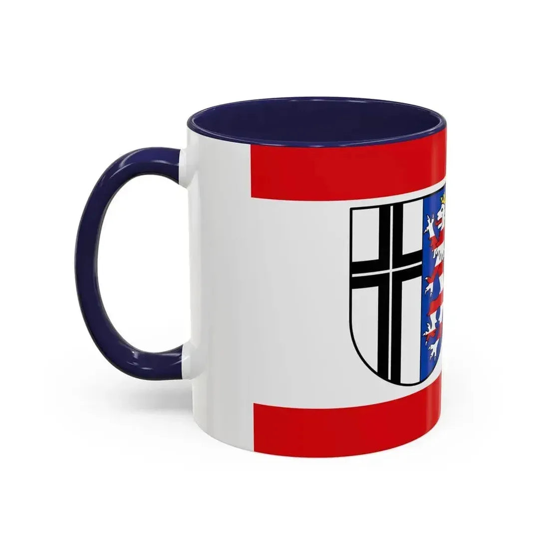 Flag of Fulda Germany - Accent Coffee Mug - Go Mug Yourself