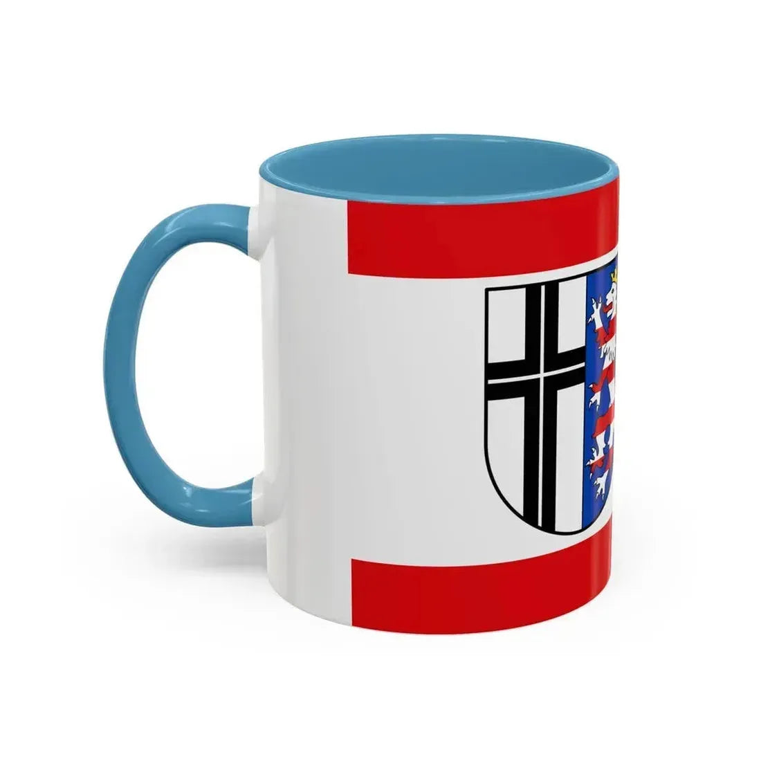Flag of Fulda Germany - Accent Coffee Mug - Go Mug Yourself