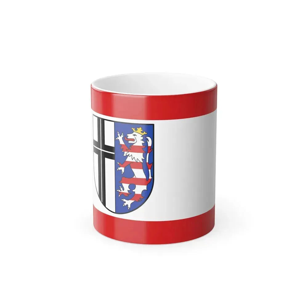 Flag of Fulda Germany - Color Changing Coffee Mug 11oz - Go Mug Yourself