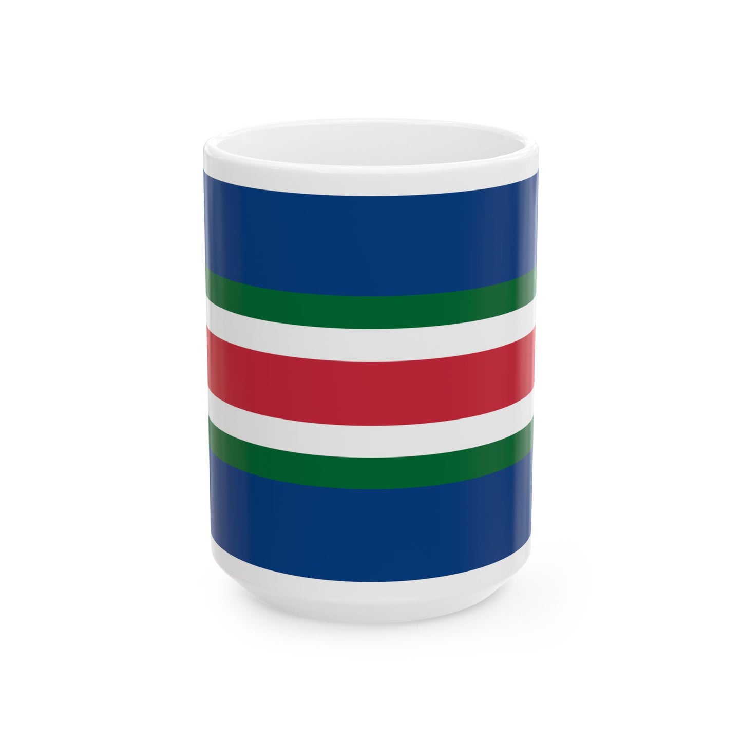 Flag of Fulophaza (Hungary) White Coffee Mug-15oz-Go Mug Yourself