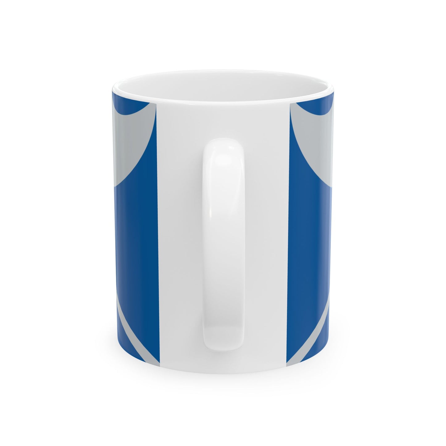 Flag of Fulopjakab ceremonial (Hungary) White Coffee Mug-Go Mug Yourself
