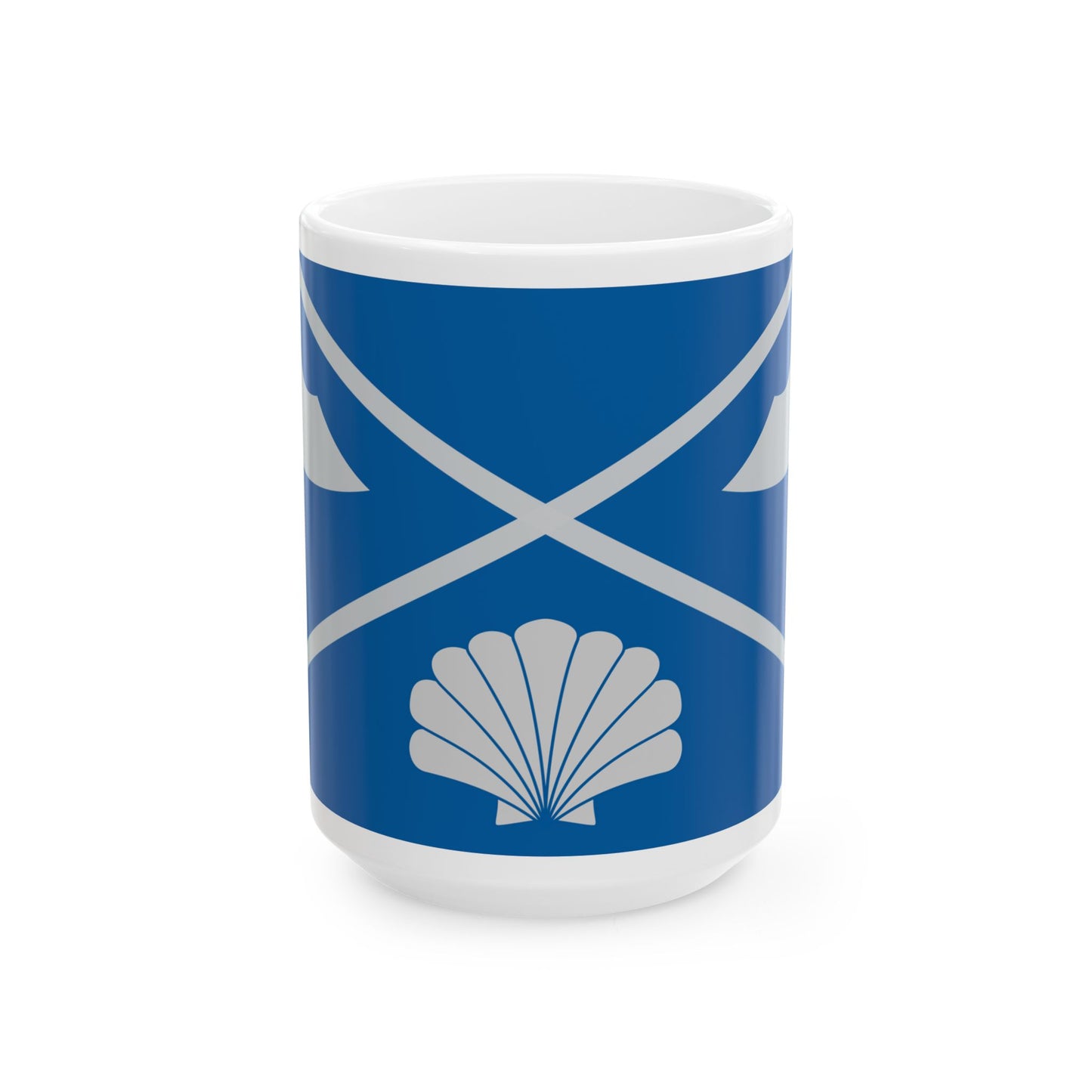 Flag of Fulopjakab (Hungary) White Coffee Mug-15oz-Go Mug Yourself