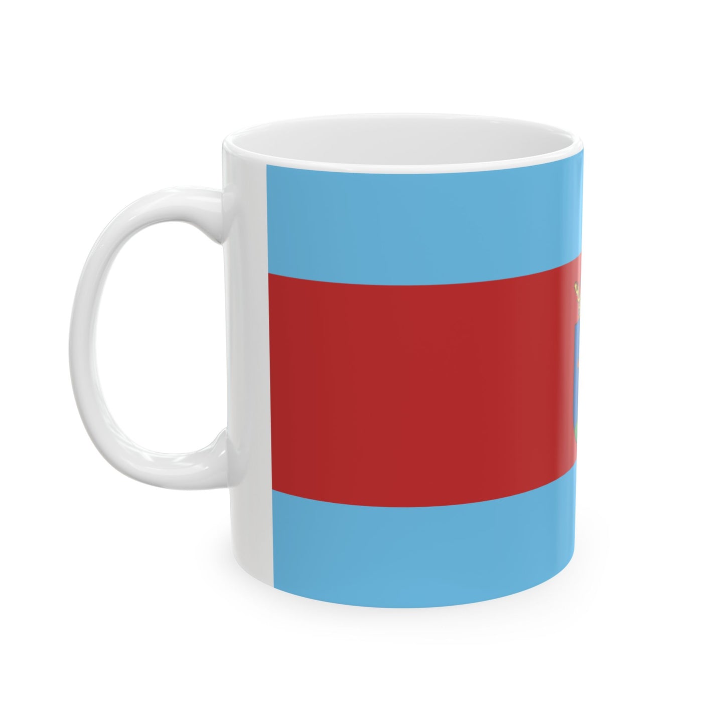 Flag of Fulopszallas (Hungary) White Coffee Mug-Go Mug Yourself