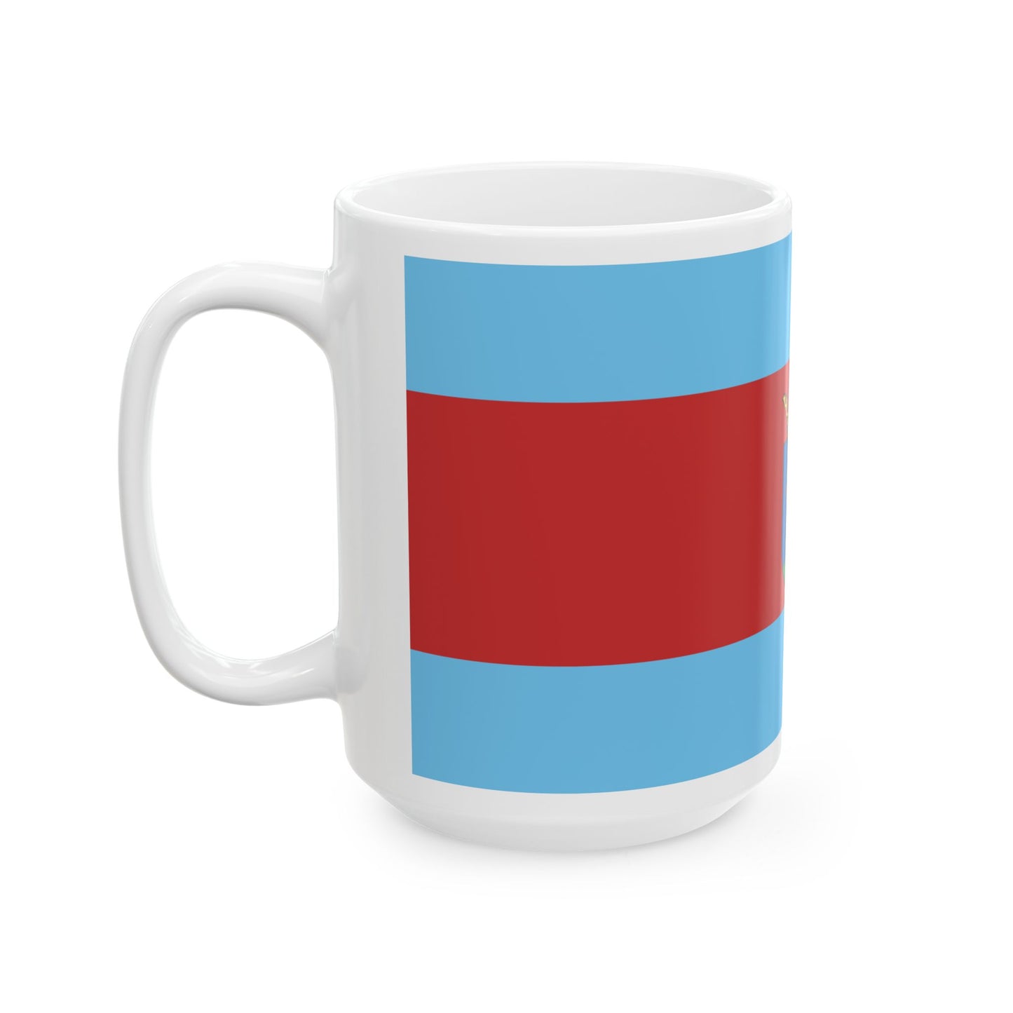 Flag of Fulopszallas (Hungary) White Coffee Mug-Go Mug Yourself
