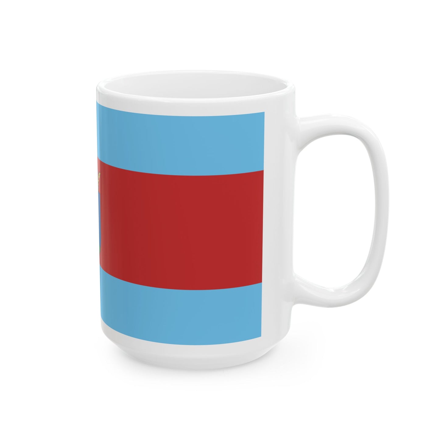 Flag of Fulopszallas (Hungary) White Coffee Mug-Go Mug Yourself