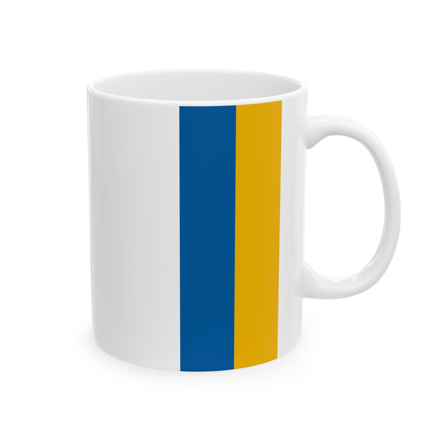 Flag of Furged (Hungary) White Coffee Mug-Go Mug Yourself