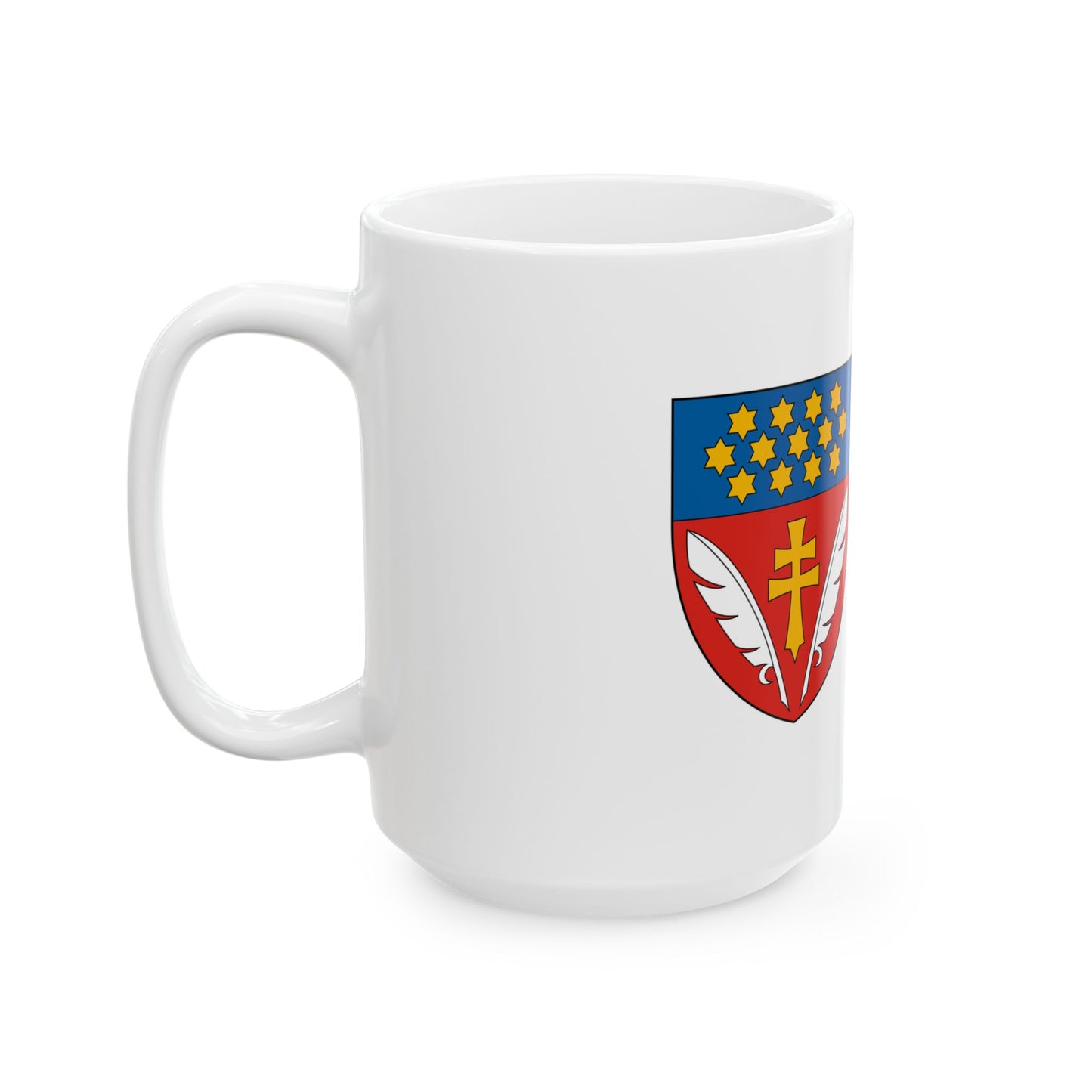 Flag of Furged (Hungary) White Coffee Mug-Go Mug Yourself