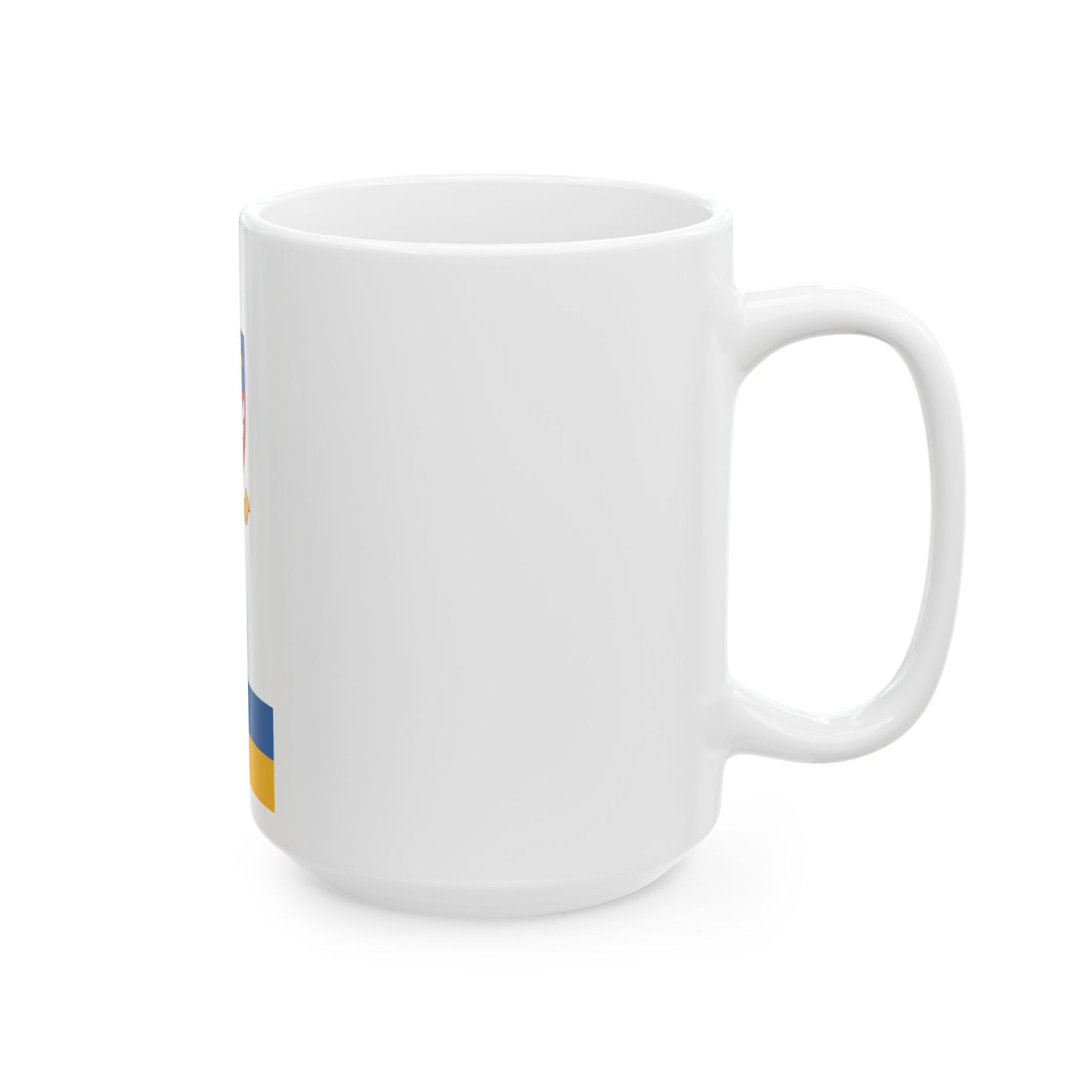 Flag of Furged vertical (Hungary) White Coffee Mug-Go Mug Yourself
