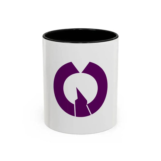 Flag of Fussa Tokyo Japan - Accent Coffee Mug 11oz Black - Go Mug Yourself