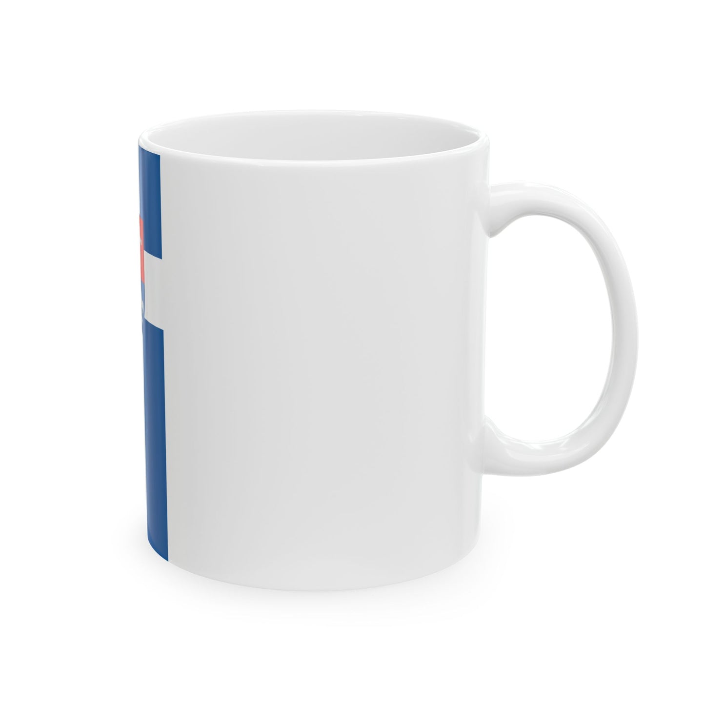 Flag of Fuzvolgy (Hungary) White Coffee Mug-Go Mug Yourself