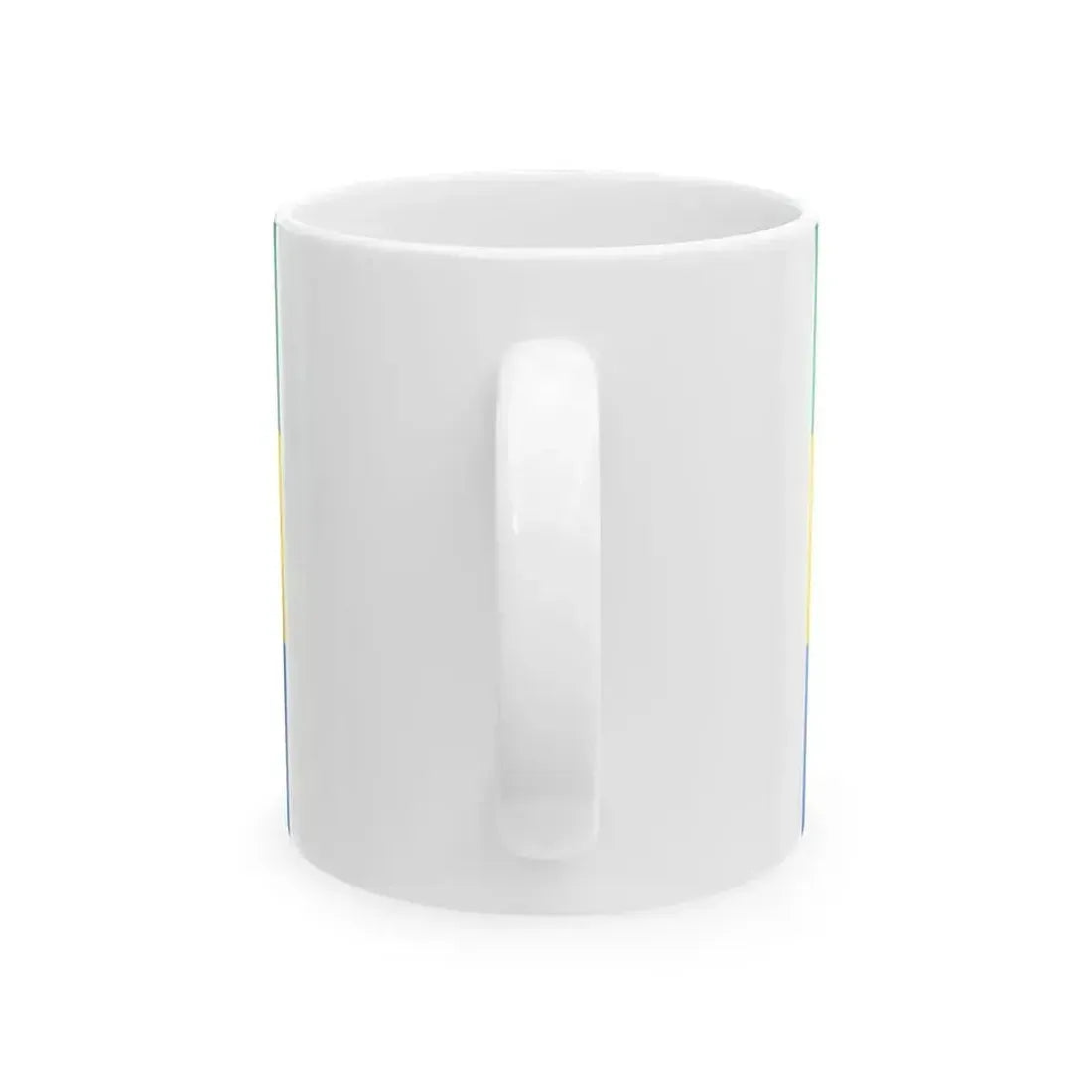Flag of Gabon 3-2 (Gabon) White Coffee Mug - Go Mug Yourself