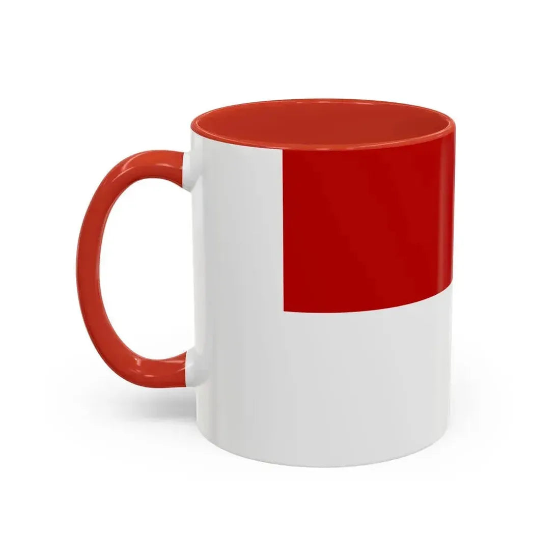 Flag of Gaeta Italy - Accent Coffee Mug - Go Mug Yourself