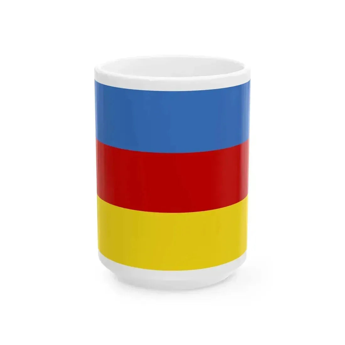 Flag of Galicia and Lodomeria 1849-1890 (Poland) White Coffee Mug 15oz - Go Mug Yourself