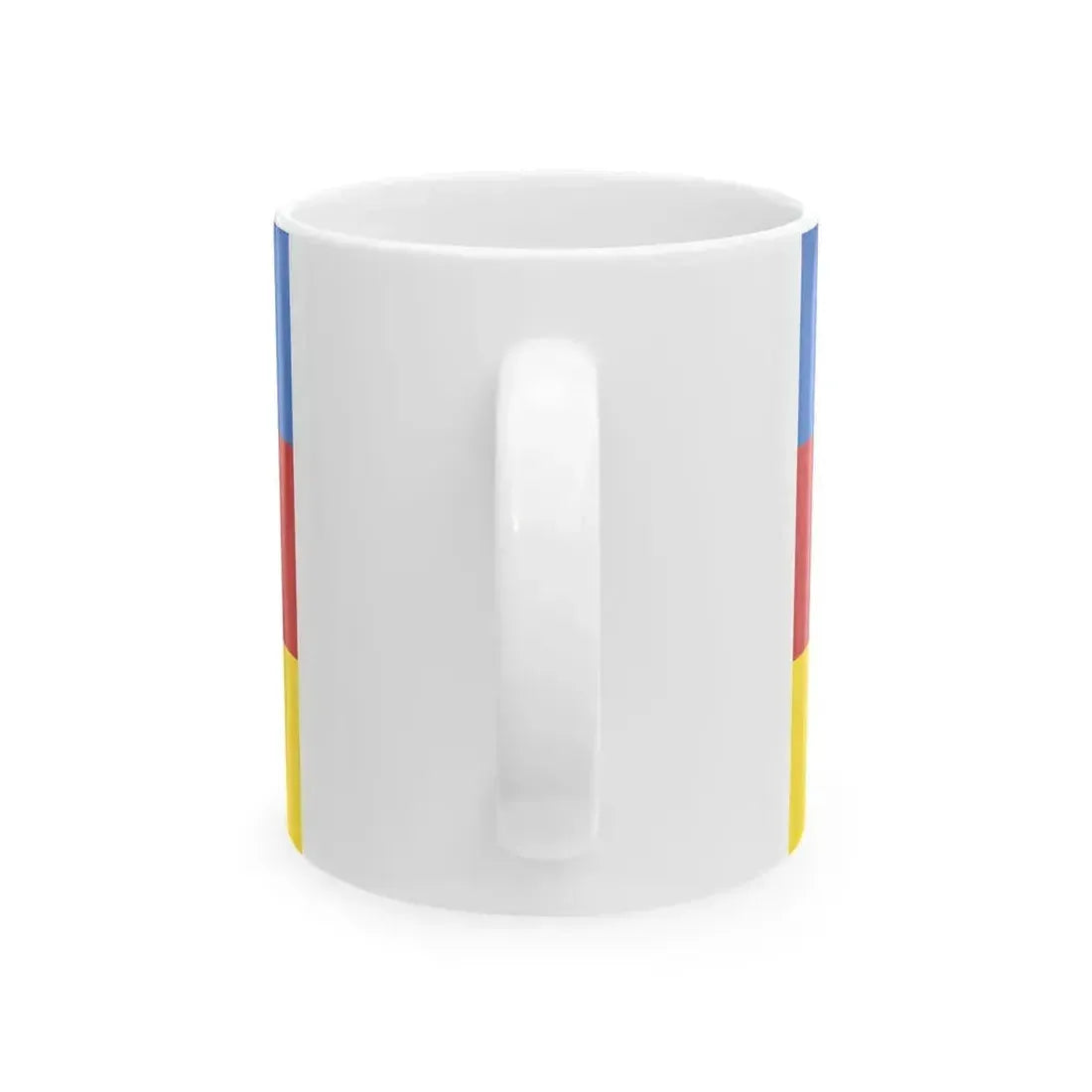 Flag of Galicia and Lodomeria 1849-1890 (Poland) White Coffee Mug - Go Mug Yourself