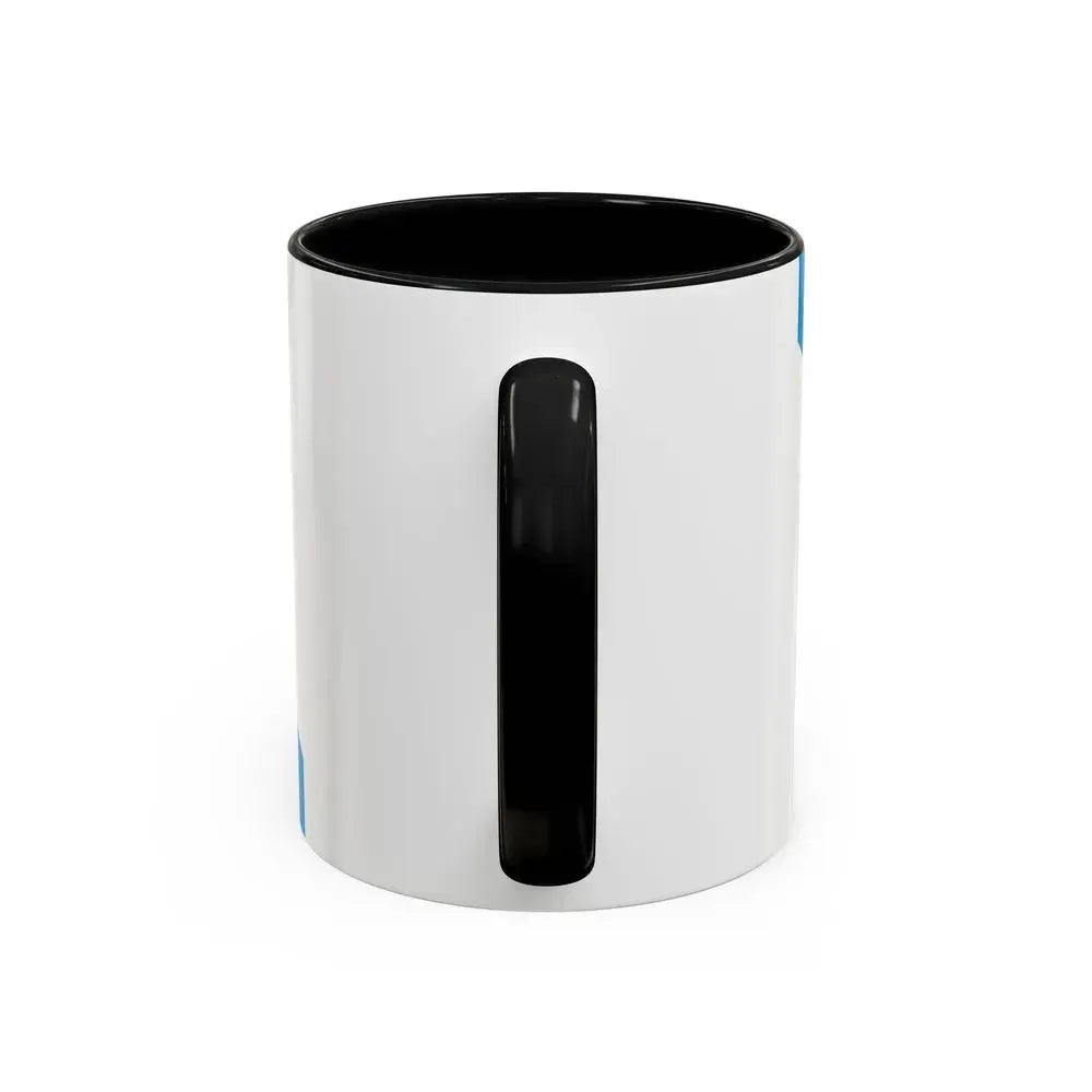 Flag of Galicia Spain - Accent Coffee Mug - Go Mug Yourself