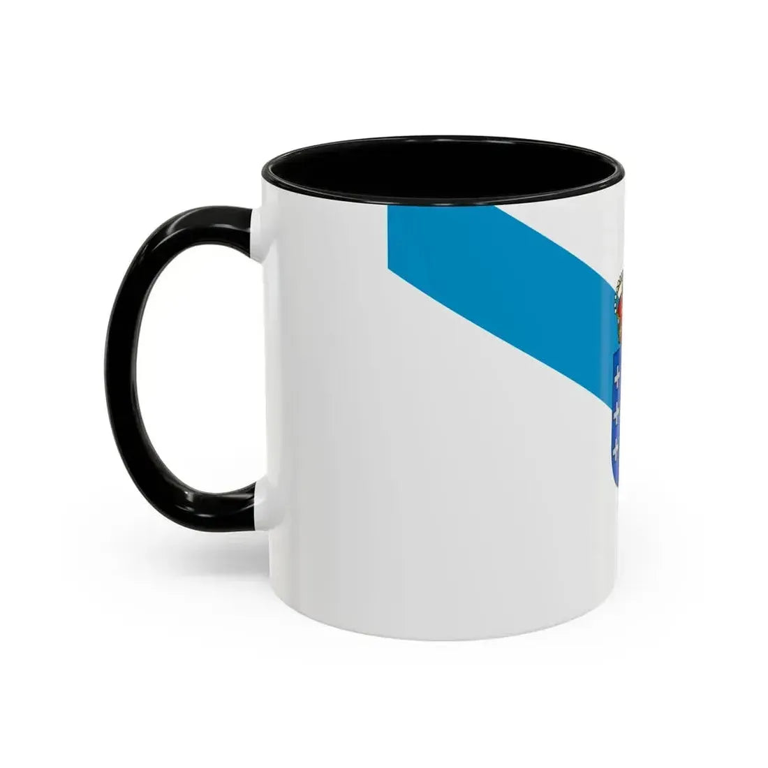 Flag of Galicia Spain - Accent Coffee Mug - Go Mug Yourself