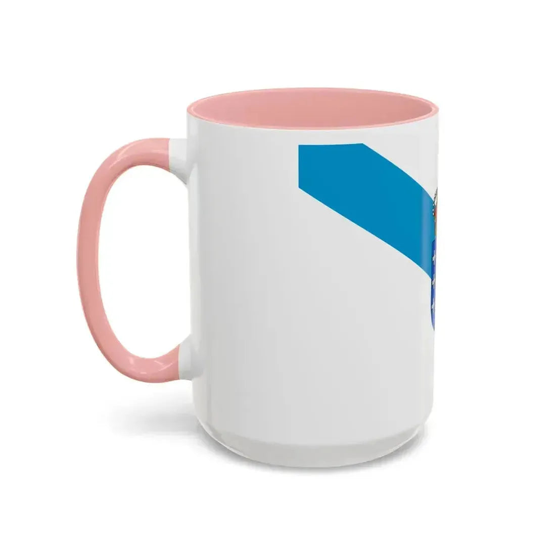 Flag of Galicia Spain - Accent Coffee Mug - Go Mug Yourself