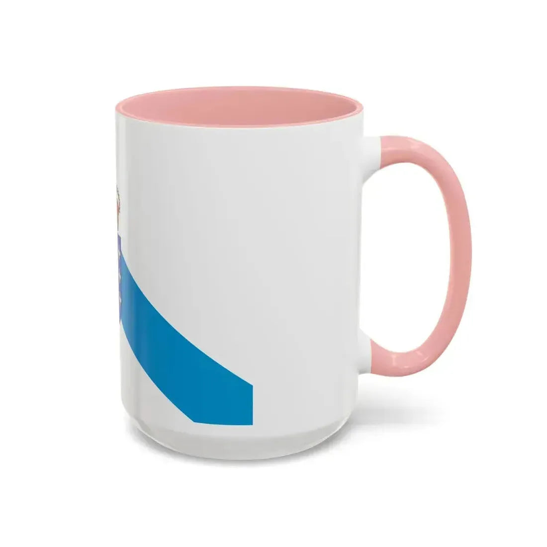 Flag of Galicia Spain - Accent Coffee Mug - Go Mug Yourself