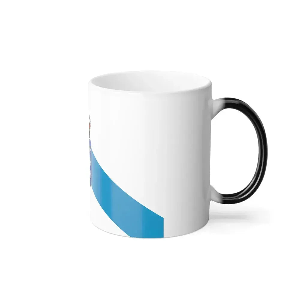 Flag of Galicia Spain - Color Changing Coffee Mug - Go Mug Yourself