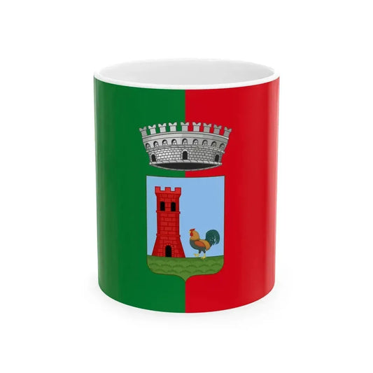Flag of Galliera (Italy) White Coffee Mug 11oz - Go Mug Yourself