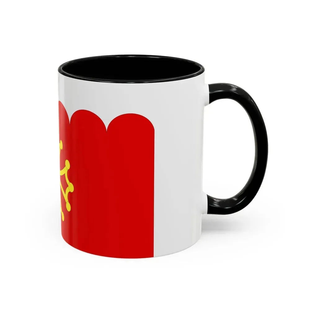 Flag of Gard France 2 - Accent Coffee Mug - Go Mug Yourself