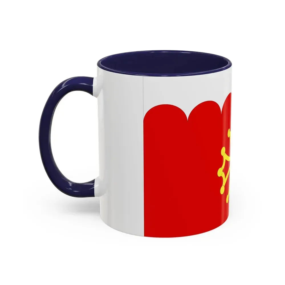 Flag of Gard France 2 - Accent Coffee Mug - Go Mug Yourself