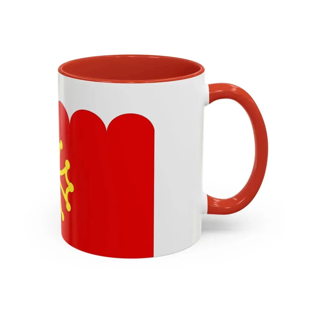 Flag of Gard France 2 - Accent Coffee Mug - Go Mug Yourself