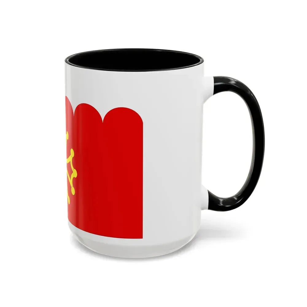 Flag of Gard France 2 - Accent Coffee Mug - Go Mug Yourself