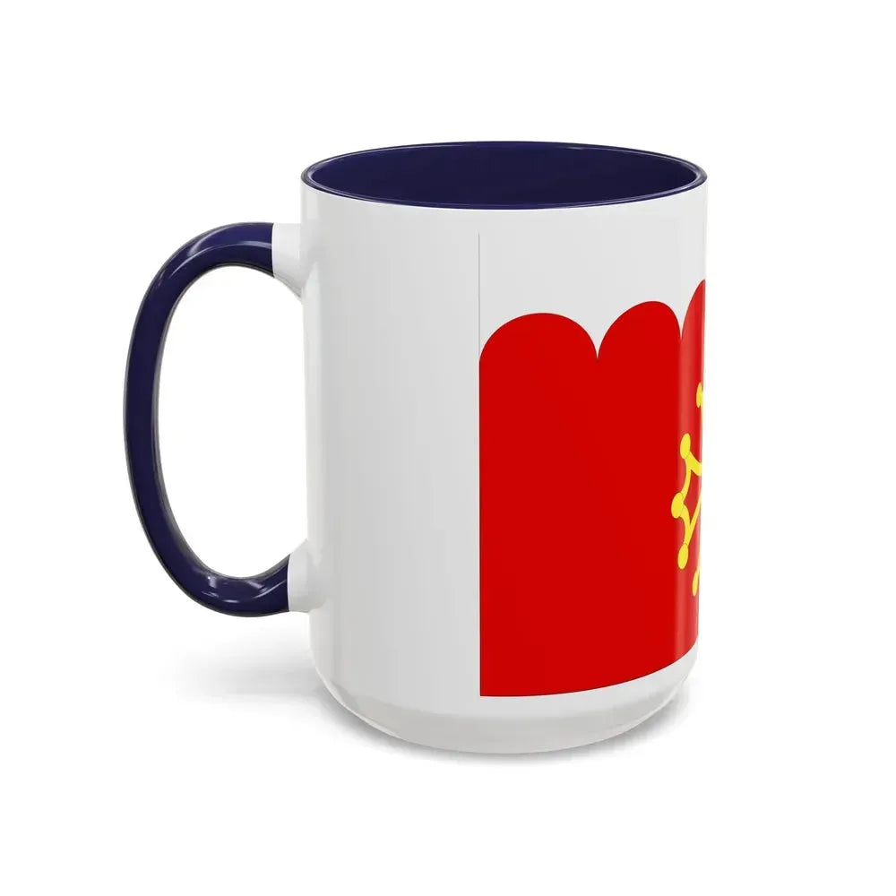 Flag of Gard France 2 - Accent Coffee Mug - Go Mug Yourself