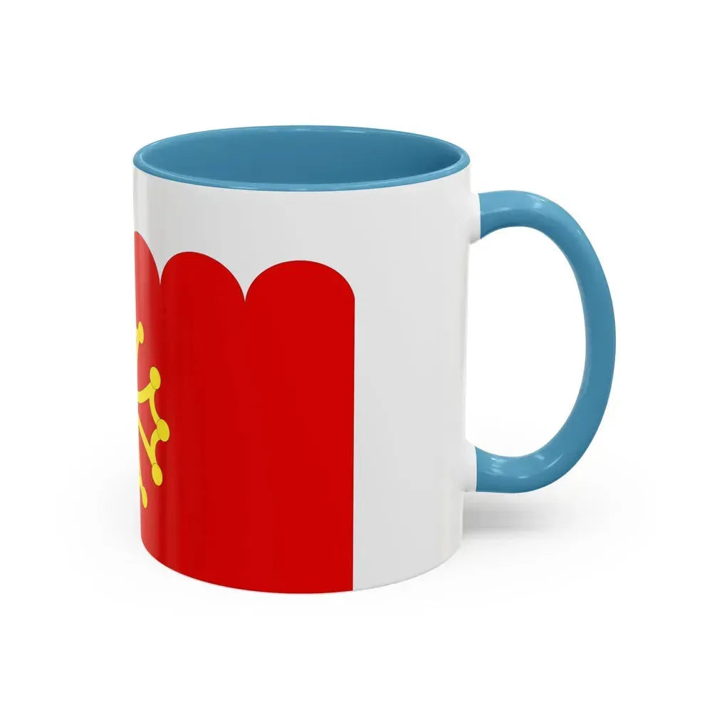 Flag of Gard France 2 - Accent Coffee Mug - Go Mug Yourself
