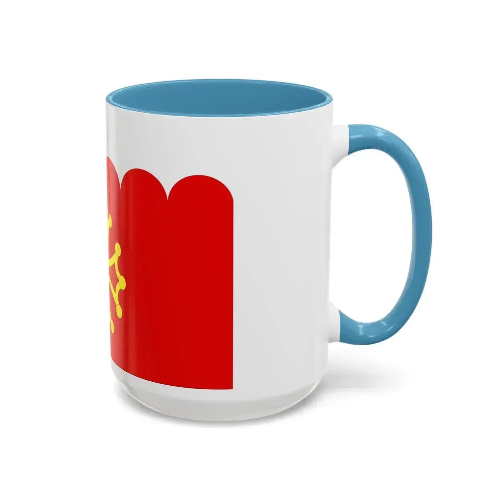 Flag of Gard France 2 - Accent Coffee Mug - Go Mug Yourself