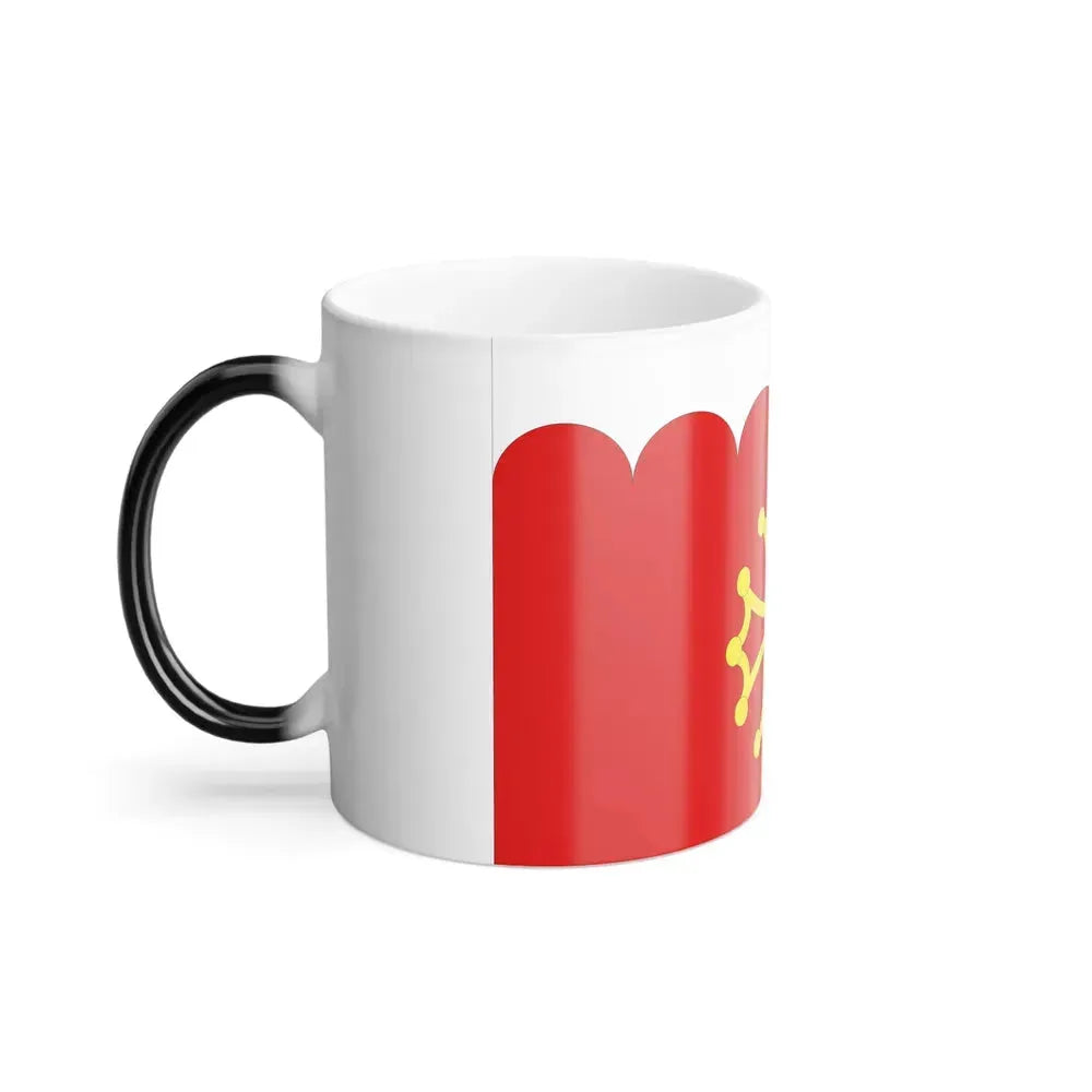 Flag of Gard France 2 - Color Changing Coffee Mug - Go Mug Yourself
