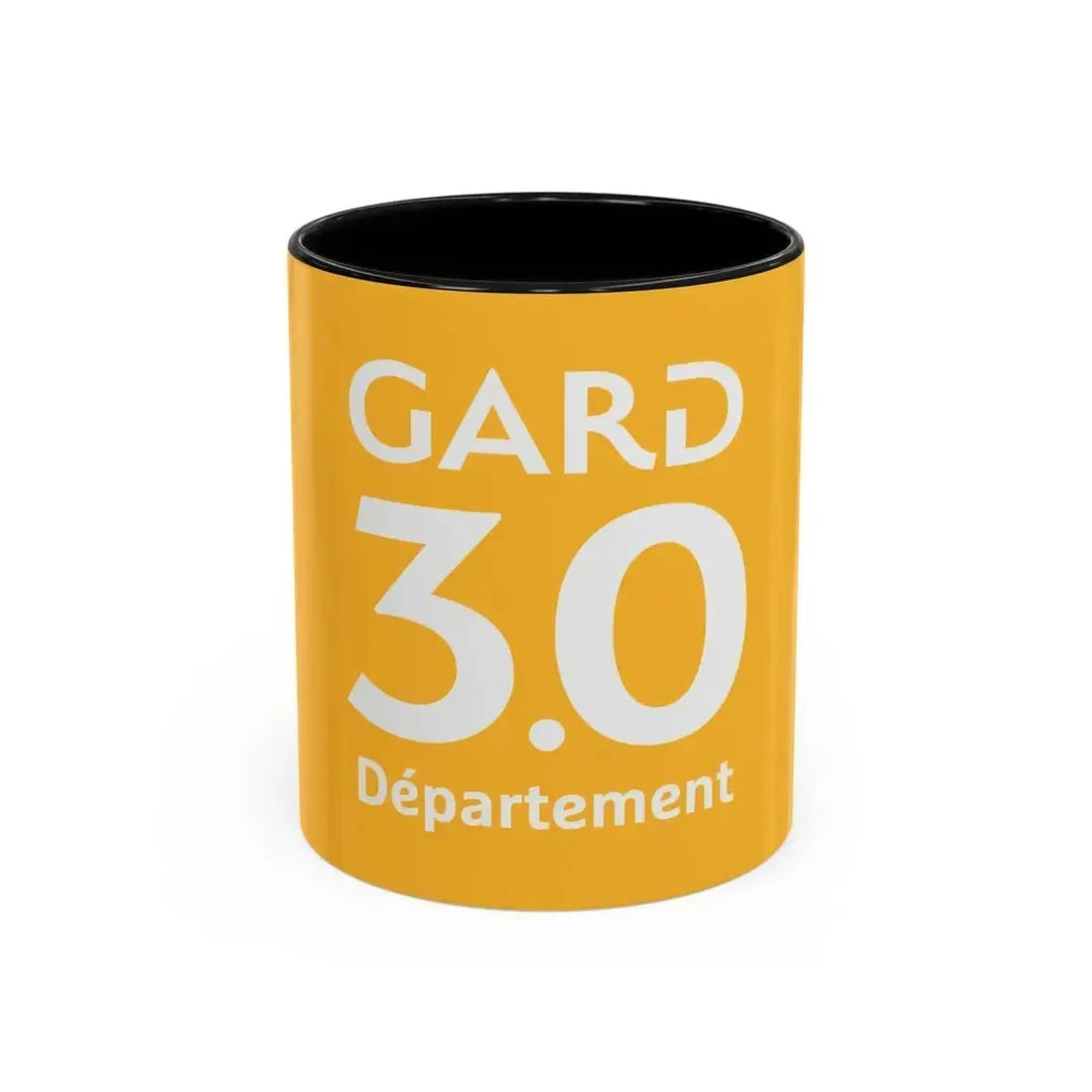Flag of Gard France - Accent Coffee Mug 11oz Black - Go Mug Yourself