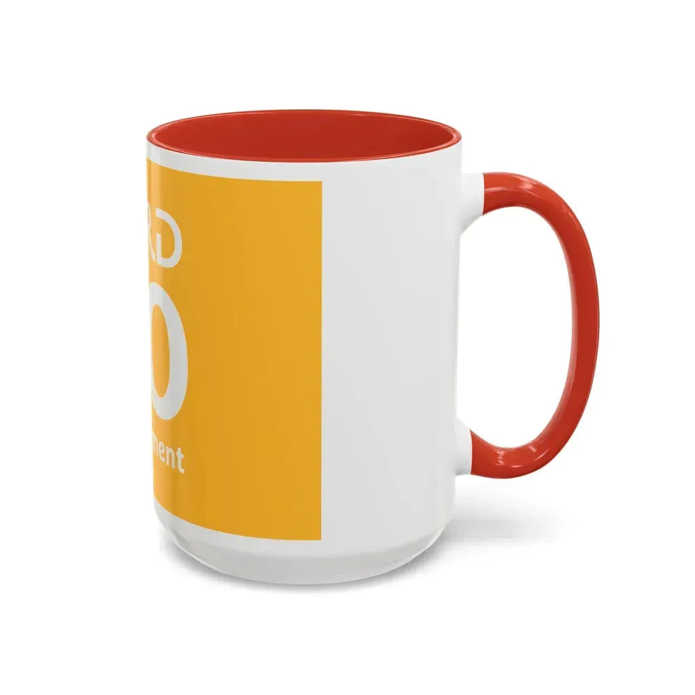Flag of Gard France - Accent Coffee Mug - Go Mug Yourself