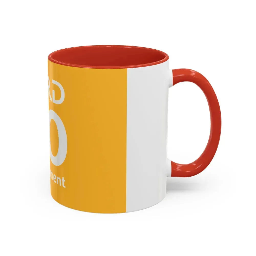 Flag of Gard France - Accent Coffee Mug - Go Mug Yourself