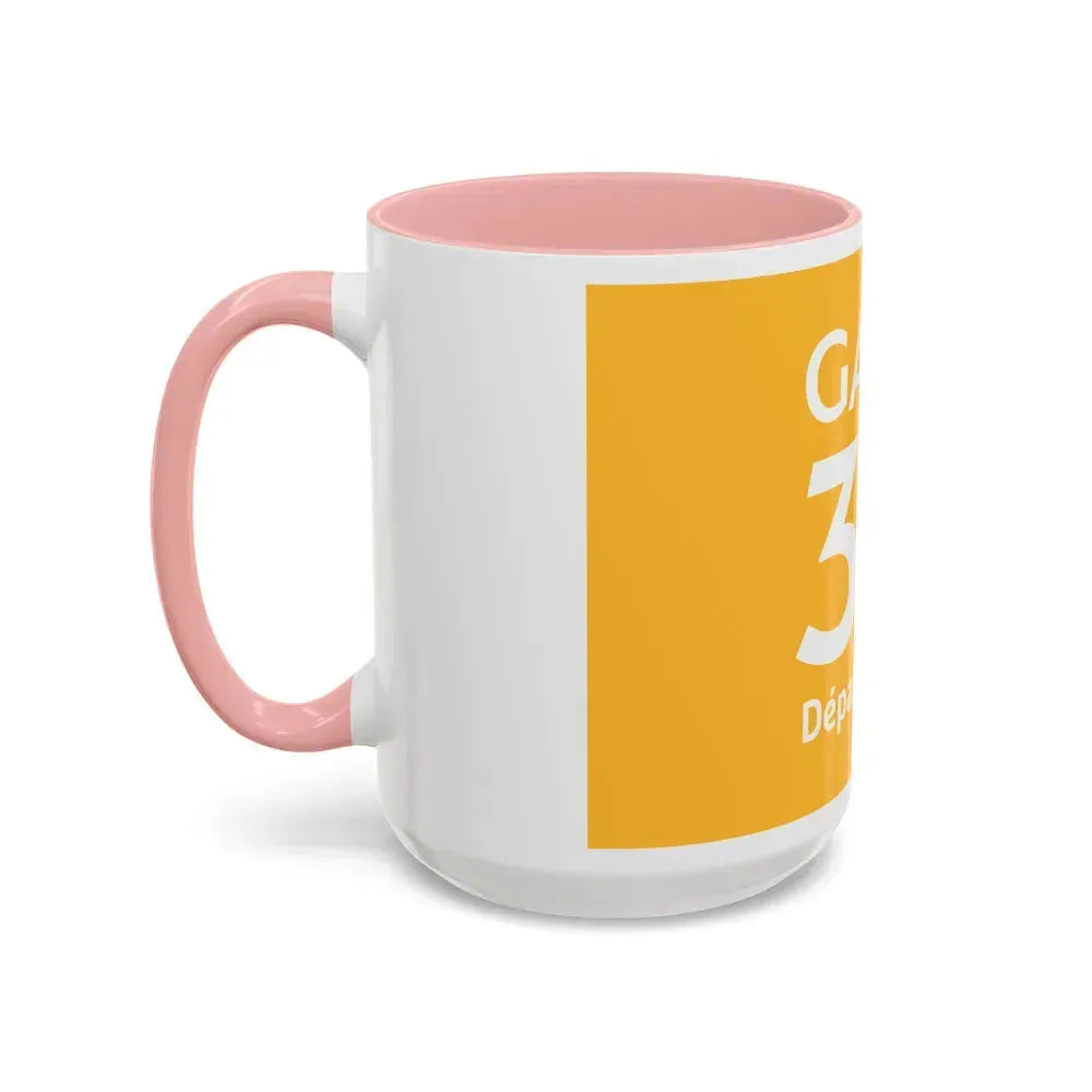 Flag of Gard France - Accent Coffee Mug - Go Mug Yourself