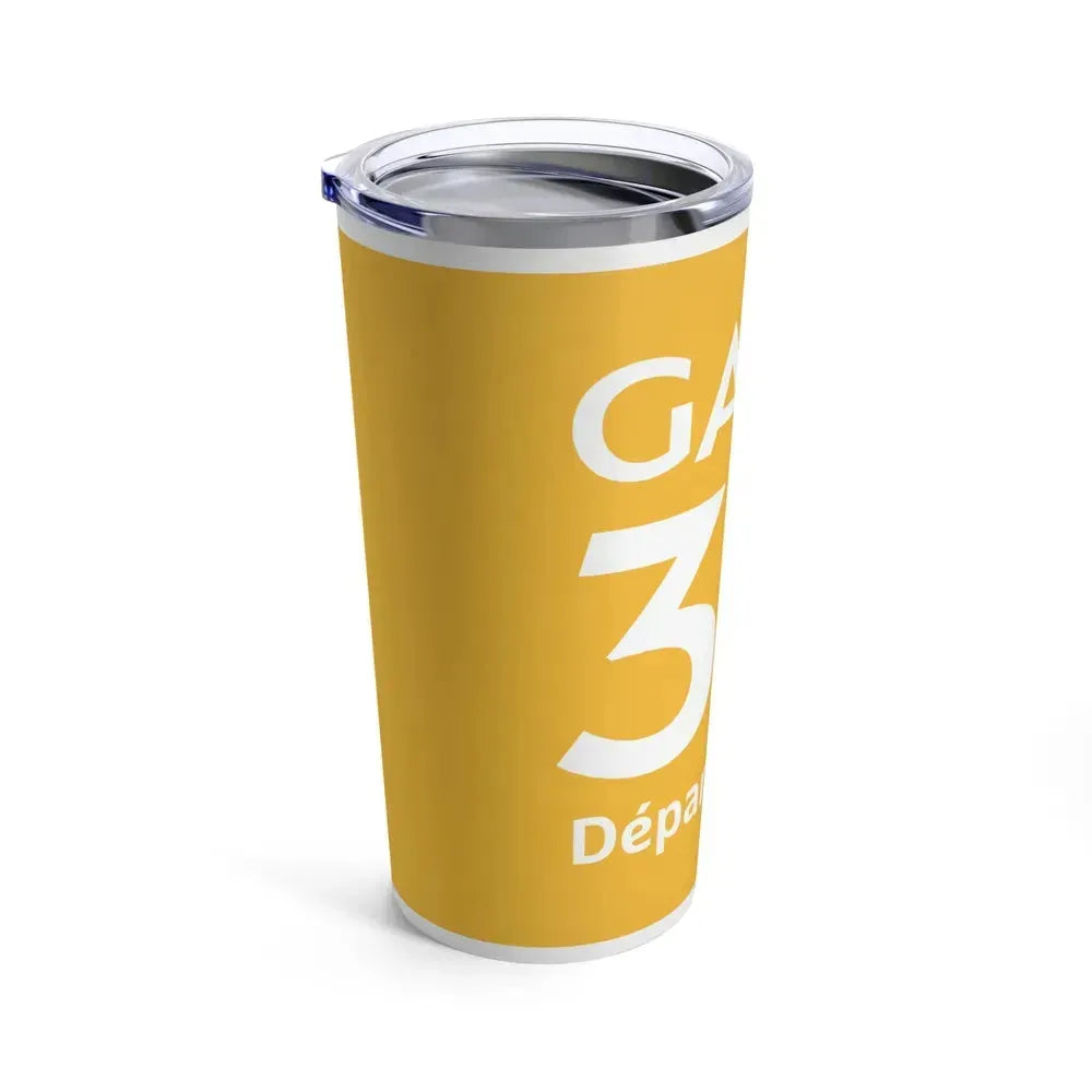 Flag of Gard France - Tumbler 20oz - Go Mug Yourself