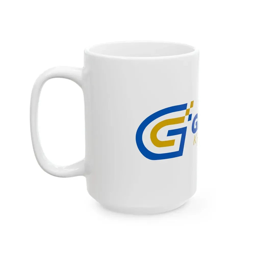 Flag of Gardner Kansas (United States) White Coffee Mug - Go Mug Yourself