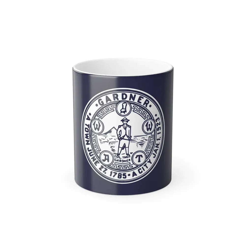 Flag of Gardner, Massachusetts - Color Changing Coffee Mug 11oz - Go Mug Yourself