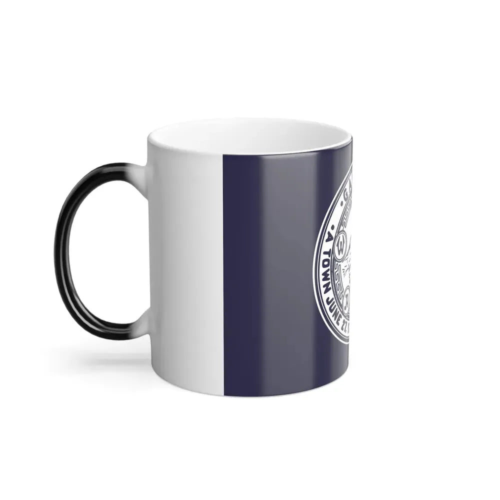 Flag of Gardner, Massachusetts - Color Changing Coffee Mug - Go Mug Yourself