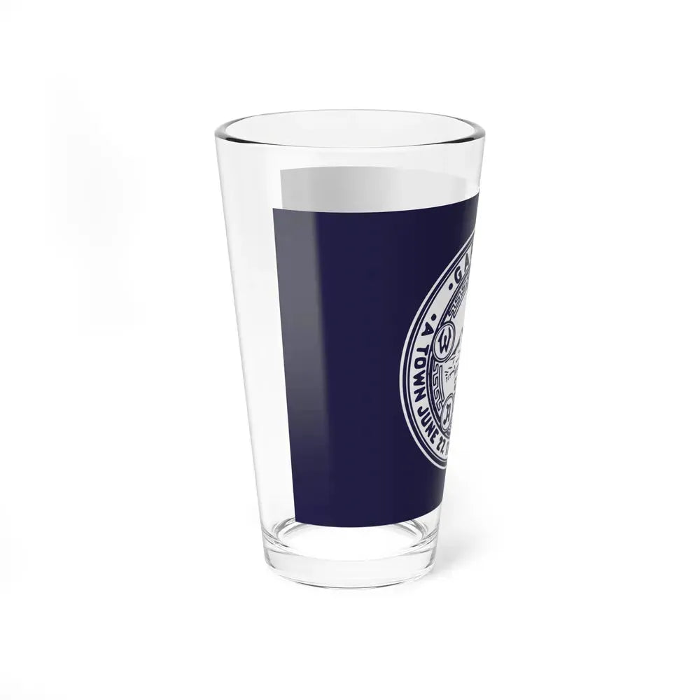 Flag of Gardner, Massachusetts - Pint Glass 16oz - Go Mug Yourself