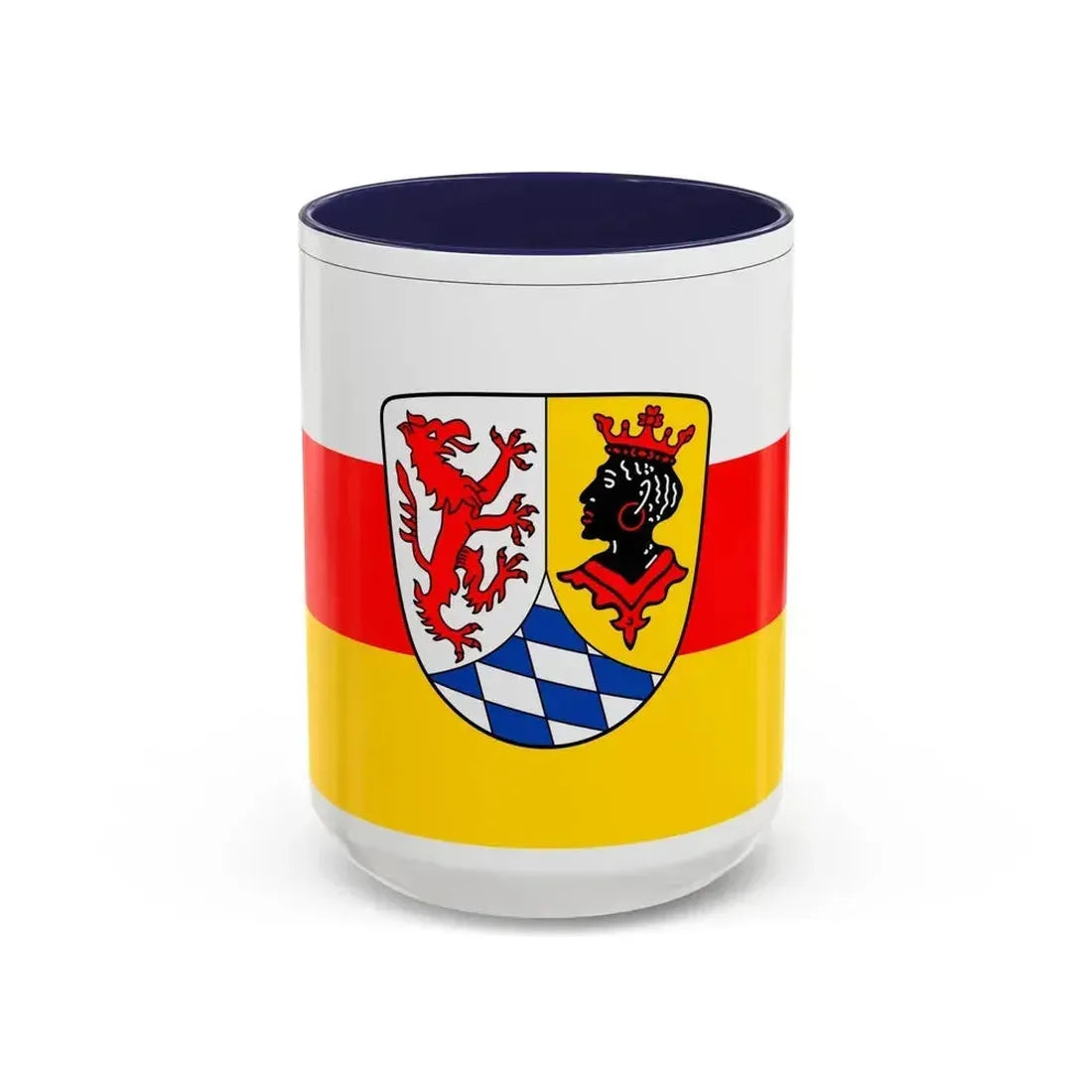 Flag of Garmisch Partenkirchen Germany - Accent Coffee Mug 15oz Navy - Go Mug Yourself