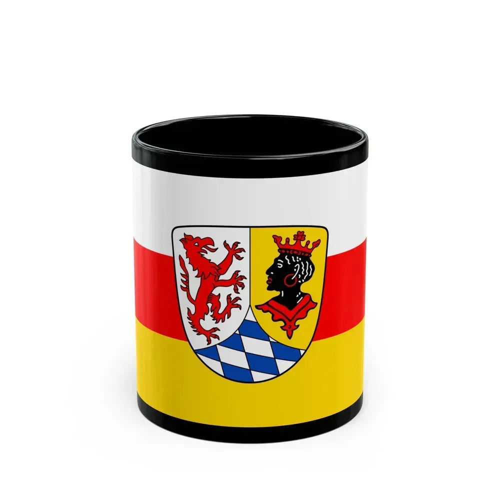Flag of Garmisch Partenkirchen Germany - Black Coffee Mug 11oz - Go Mug Yourself